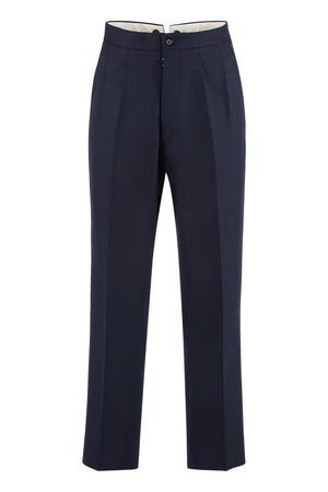 Tailored wool trousers-0